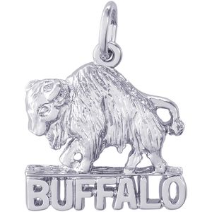 Buffalo Charm Silver - 10-3282