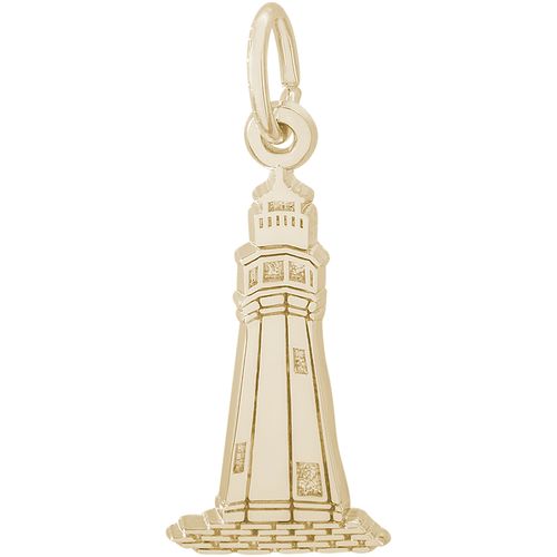 Buffalo Light House Charm 10K Gold - 10-3545