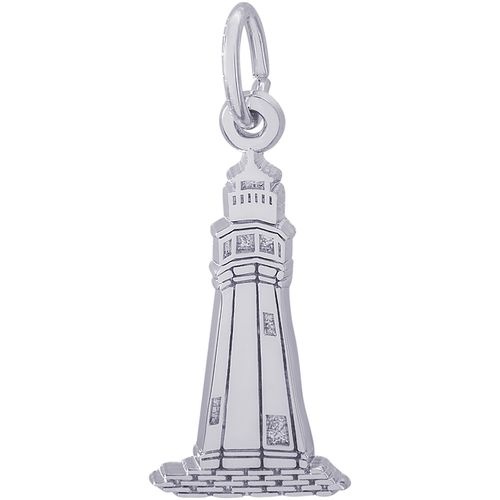 Buffalo Light House Charm Silver - 10-3545