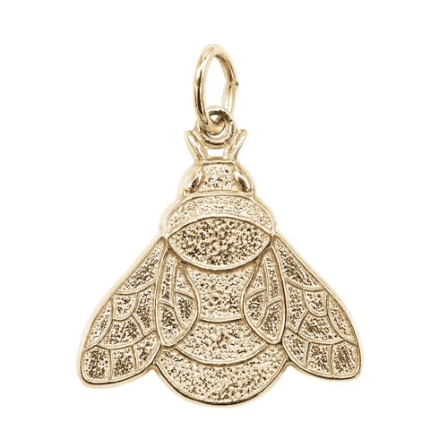 Rembrandt Bumble Bee Charm - 10K Gold - 10-1099-0-10K