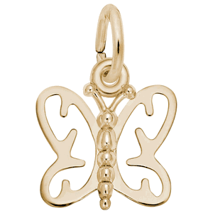 Butterfly Charm 14K Gold - 10-4501