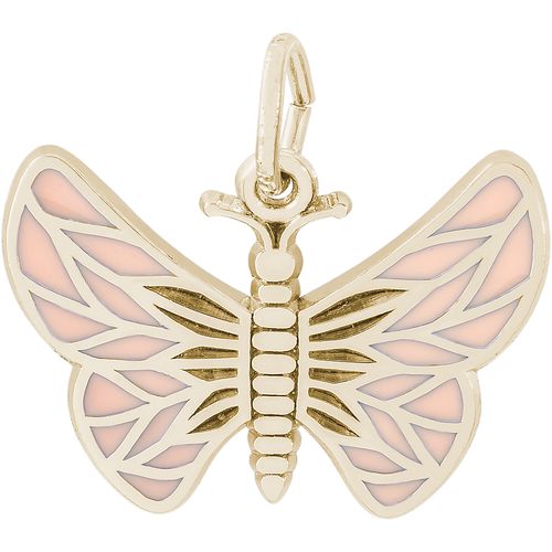 Butterfly Charm Gold Plated - 10-8128
