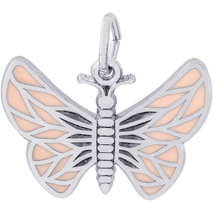 Butterfly Charm Silver - 10-8128