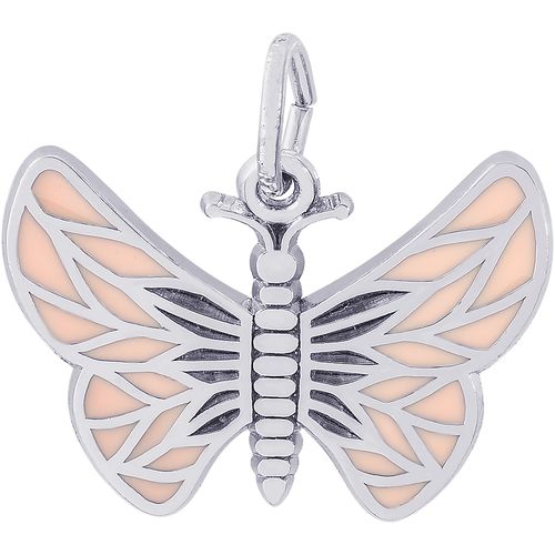 Butterfly Charm Silver - 10-8128