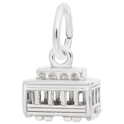 Cable Car Charm Silver - 10-0270