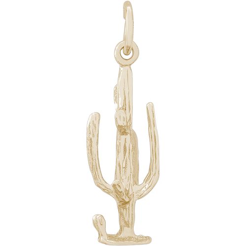 Cactus Charm 10K Gold - 10-1576