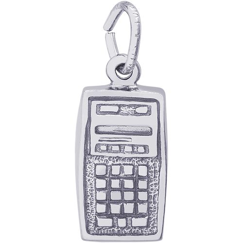 Calculator Charm Silver - 10-3922