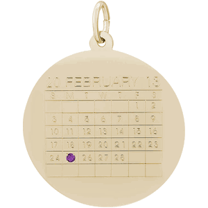 Calendar Charm 10K Gold - 10-4634