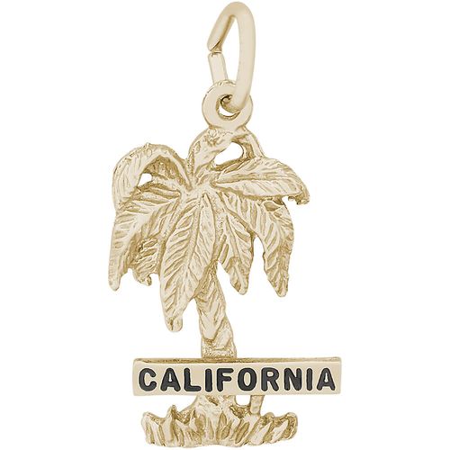 California Palm Charm 10K Gold - 10-5315