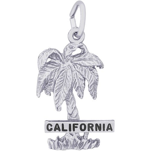 California Palm Charm Silver - 10-5315