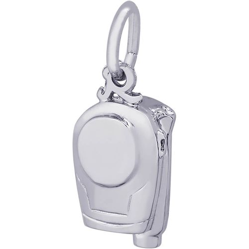 Camcorder Charm White Gold - 10-8319
