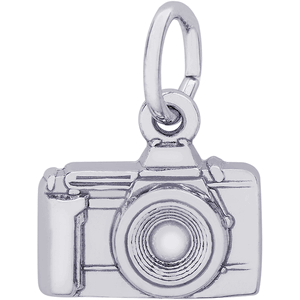 Camera Charm White Gold - 10-7754