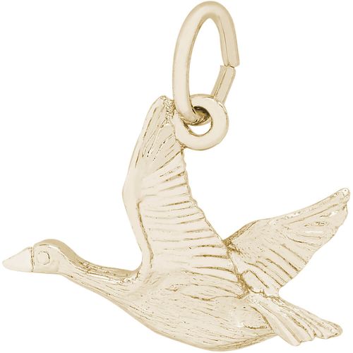 Canada Goose Bird Charm 10K Gold - 10-2384