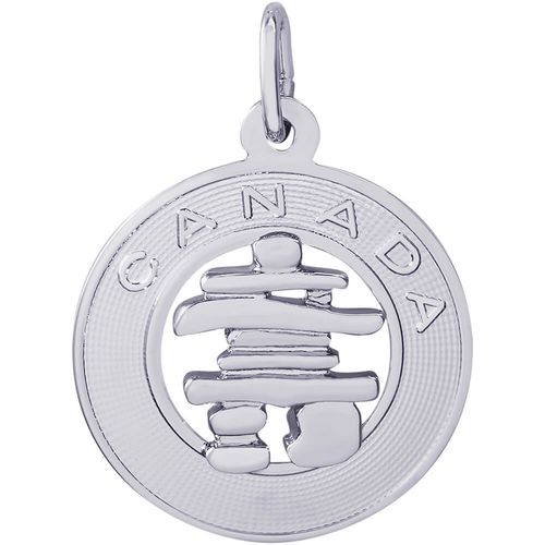 Canada Inukshuk Charm Silver - 10-2828
