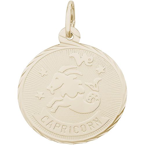 Capricorn Charm Gold Plated - 10-4662