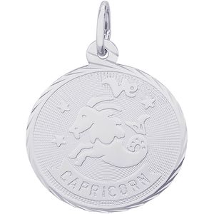 Capricorn Charm Silver - 10-4662