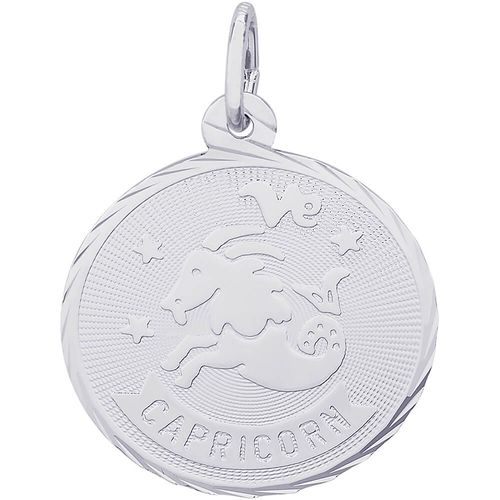 Capricorn Charm White Gold - 10-4662