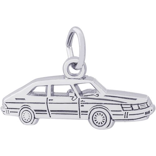 Car Charm White Gold - 10-7799
