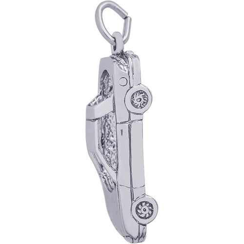 Car Charm White Gold - 10-3467