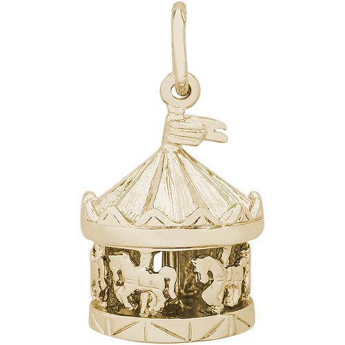 Carousel Charm Gold Plated - 10-3345