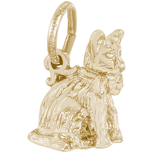 Cat Charm 14K Gold - 10-1809