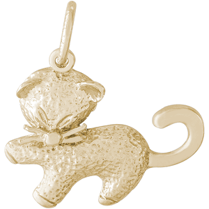 Cat Charm Gold Plated - 10-0773