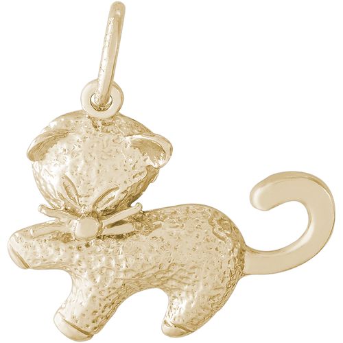 Cat Charm Gold Plated - 10-0773