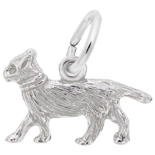 Cat Charm Silver - 10-0625