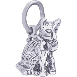 Cat Charm White Gold - 10-1809
