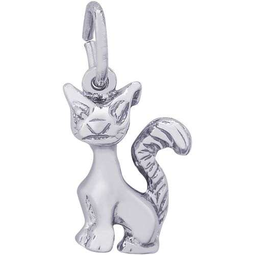 Cat Charm White Gold - 10-1621