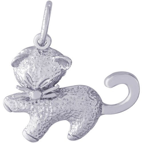 Cat Charm White Gold - 10-0773