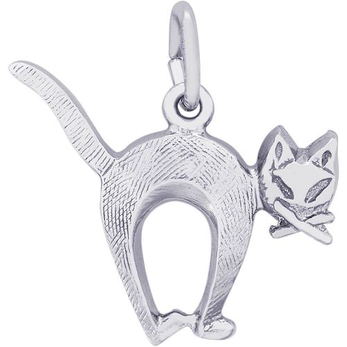 Cat Charm White Gold - 10-1254