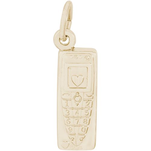 Cell Phone Charm 10K Gold Special Order Item - 10-2613