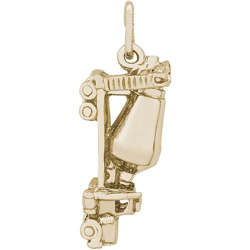 Cement Truck Charm 14K Gold - 10-6531