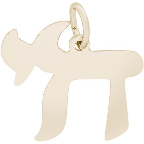 Chai Charm 14K Gold - 10-2334