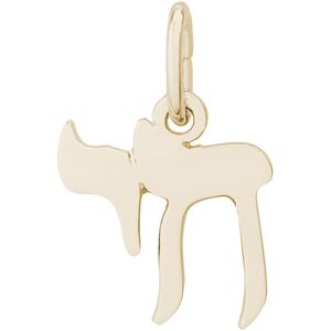 Chai Charm Gold Plated - 10-0767