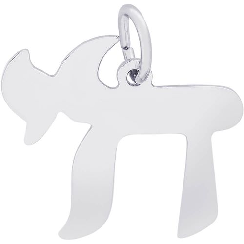 Chai Charm Silver - 10-2334