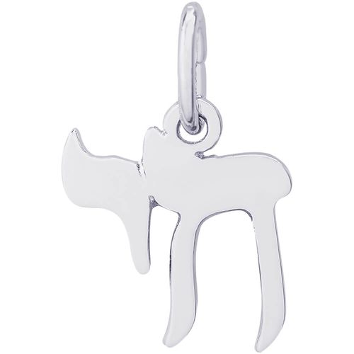 Chai Charm White Gold - 10-0767