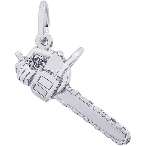 Chainsaw Charm Silver - 10-3635