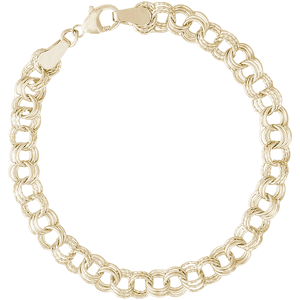 Charm Bracelet 10K Gold - 8 Inch - 20-0029-8
