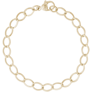 Charm Bracelet 10K Gold - 8 Inch - 20-0112-8