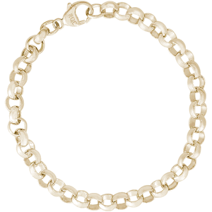 Charm Bracelet 10K Gold - 8 Inch - 20-0115-8
