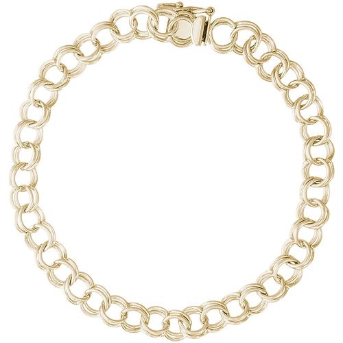 Charm Bracelet 10K Gold - 8 Inch - 20-0022-8