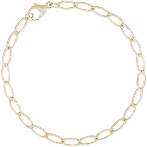 Charm Bracelet 14K Gold - 7 Inch - 20-0107-7-14kg