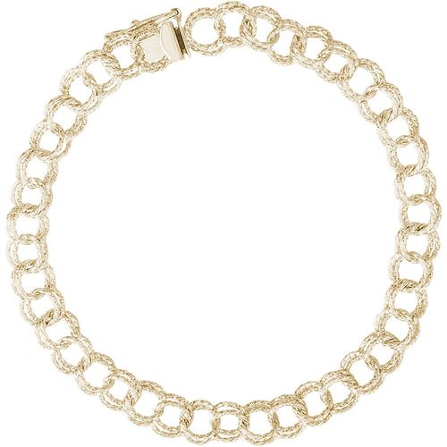 Charm Bracelet 14K Gold - 7 Inch - 20-28-7-14kg