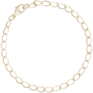 Charm Bracelet 14K Gold - 8 Inch - 20-0111-8