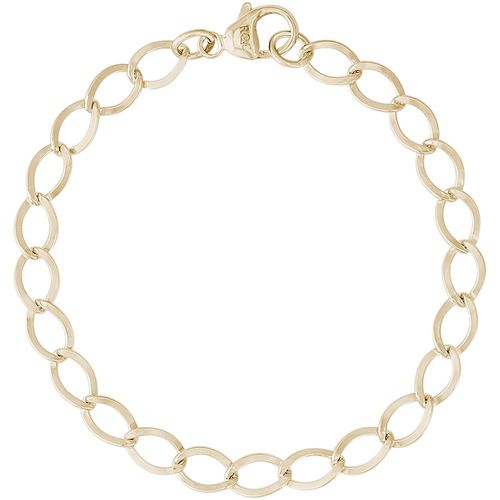 Charm Bracelet 14K Gold - 8 Inch - 20-0112-8