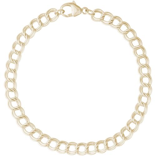Charm Bracelet Gold Plated - 7 Inch - 20-117-7-gp
