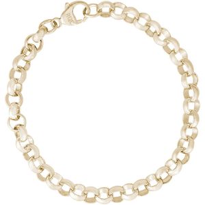 Charm Bracelet Gold Plated - 8 Inch - 20-0115-8