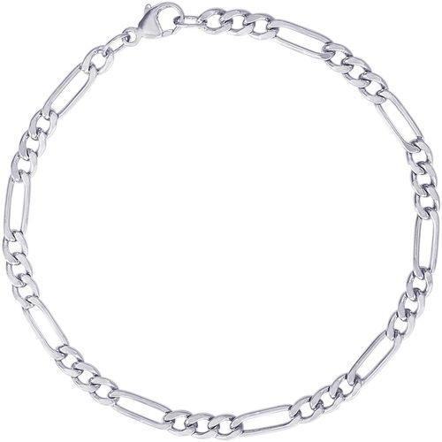 Charm Bracelet Silver - 7 Inch - 20-0109-7-s